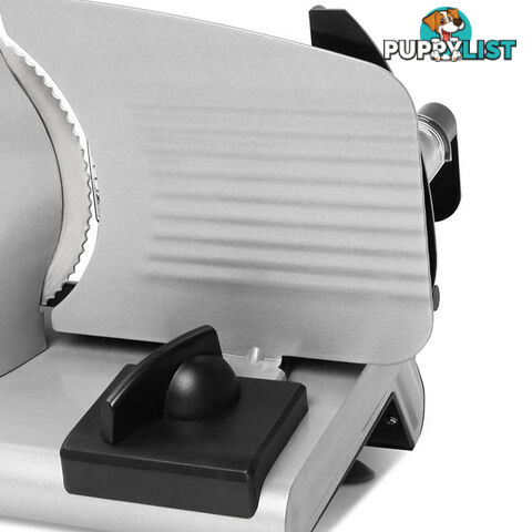 150W  Meat Slicer with Stainless Steel Blade - Silver