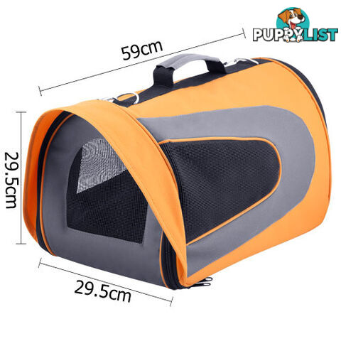 Pet Dog Cat Carrier Travel Bag XLarge Orange