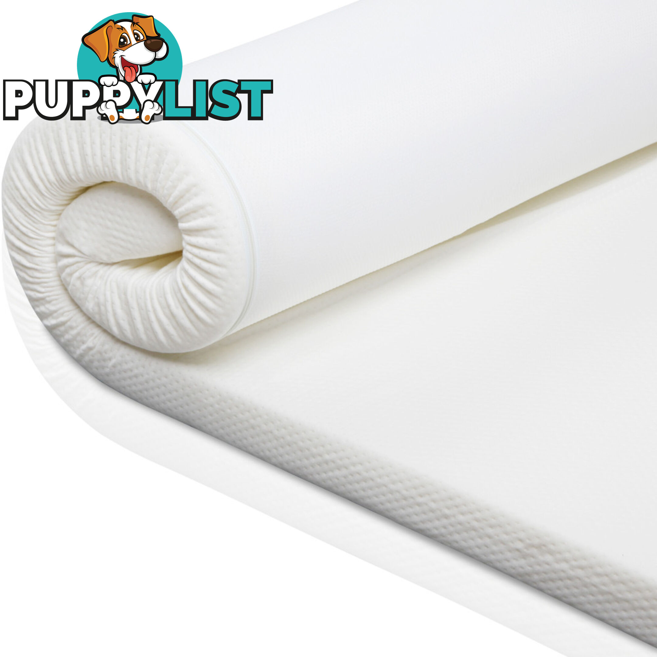 Visco Elastic Memory Foam Mattress Topper 7cm King