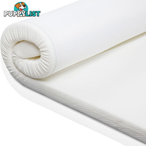 Visco Elastic Memory Foam Mattress Topper 7cm King