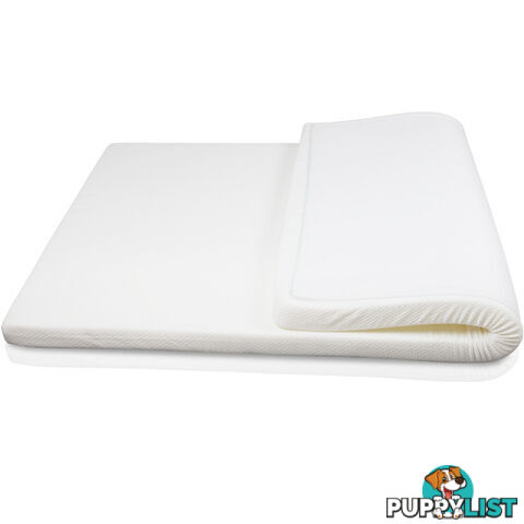 Visco Elastic Memory Foam Mattress Topper 7cm King