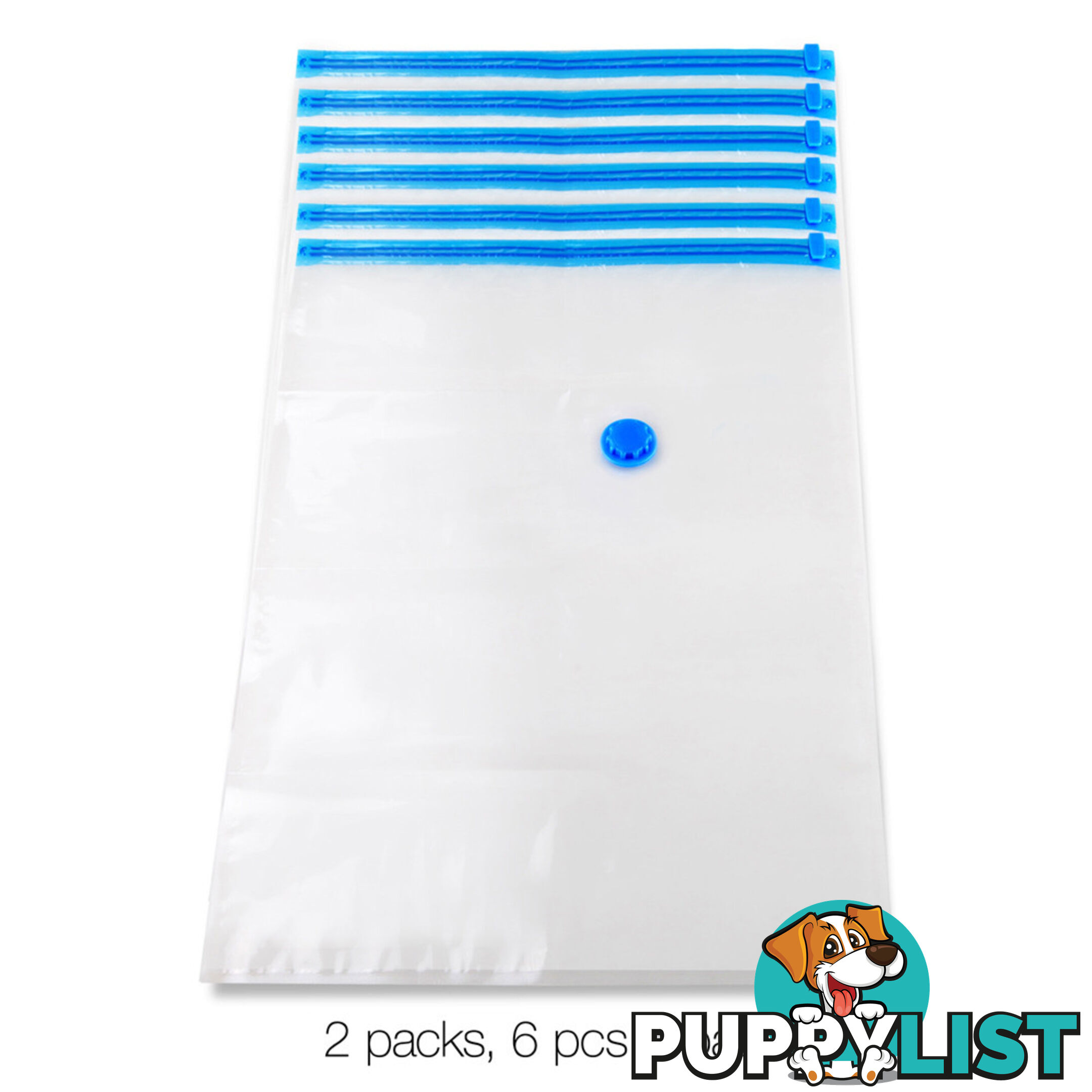 Set of 18 Small Vacuum Storage Bag 50 x 70cm