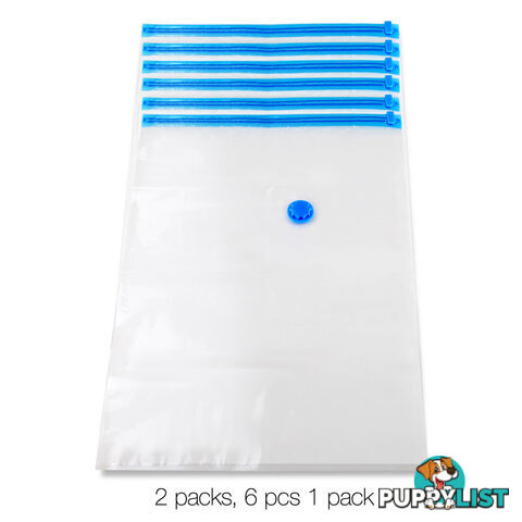 Set of 18 Small Vacuum Storage Bag 50 x 70cm