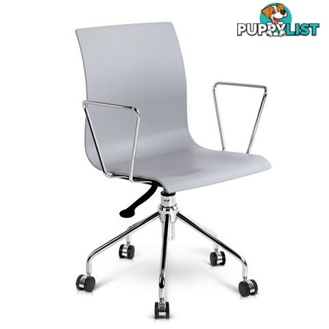 Modern Office Chair with Armrests Grey