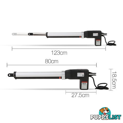 Automatic 2 Arm Swing Gate Opener with 2 Remote Controls