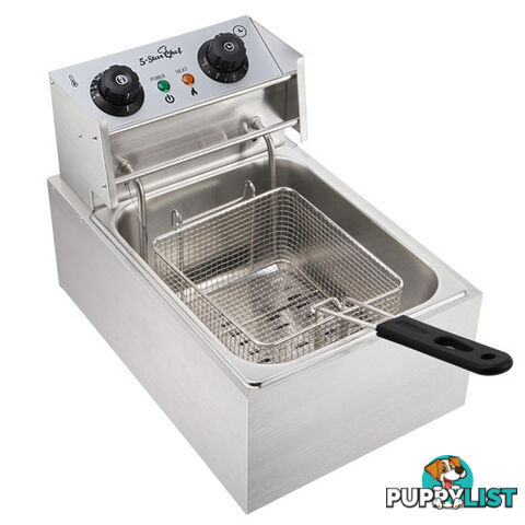 5 Star Chef Deep Fryer w/ Single Basket