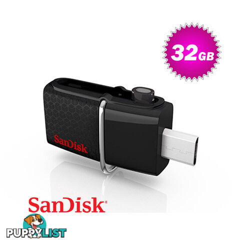 Sandisk SDDD2-064G OTG-64G Ultra Dual USB 3.0 Pen Drive