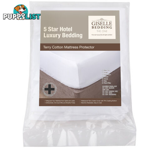 Waterproof Mattress Protector - Single