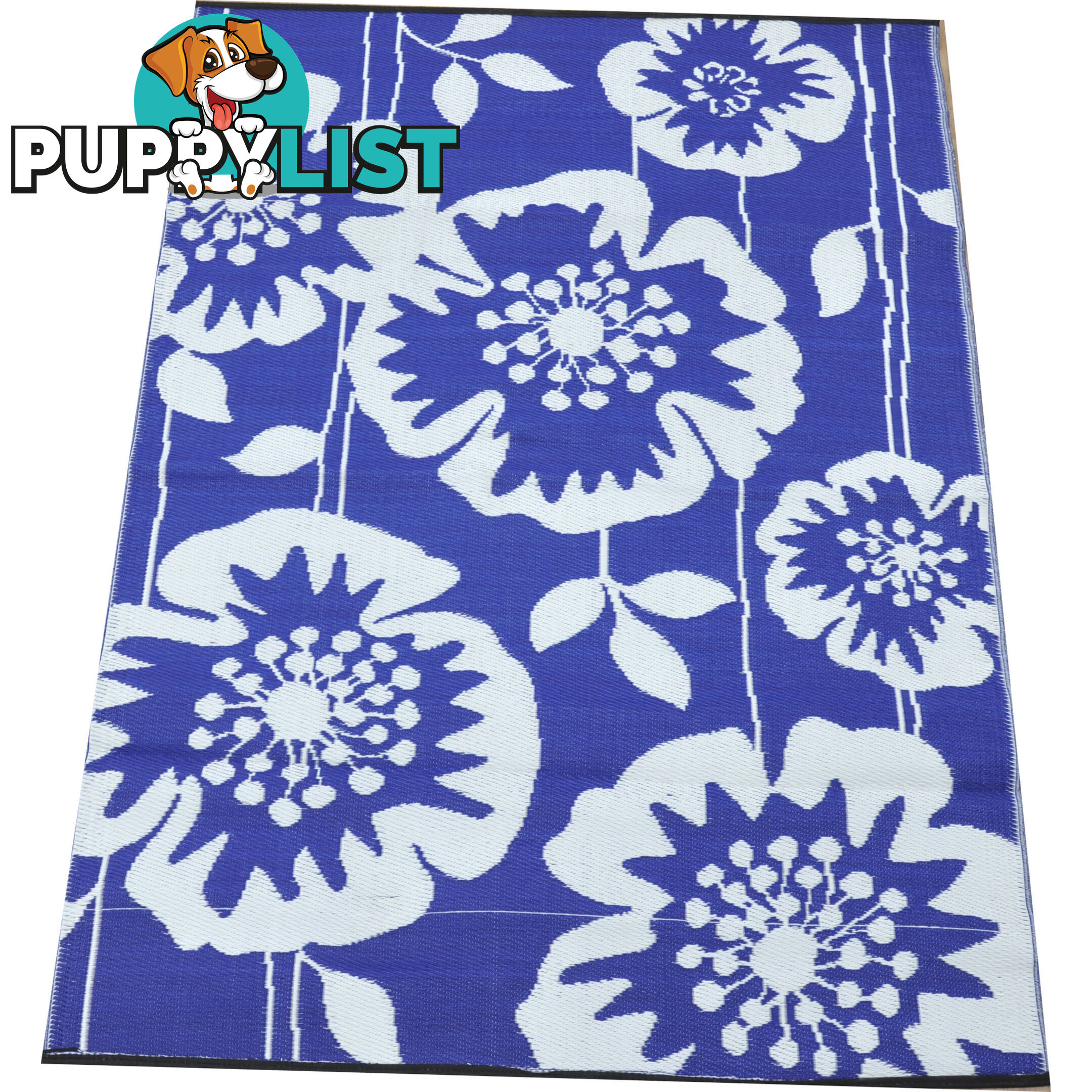 GODETIA Rug Purple & White 150x210cm