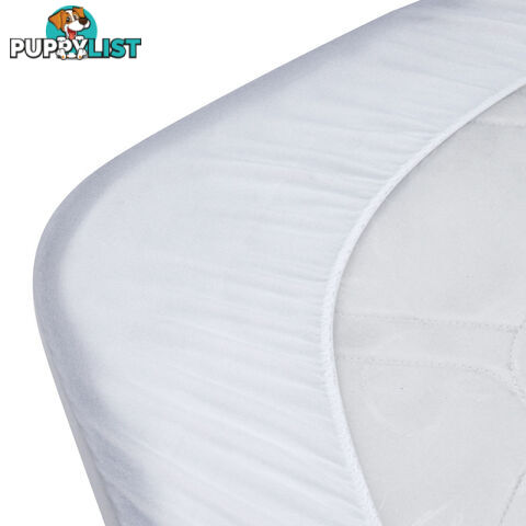 Waterproof Bamboo Mattress Protector - Single