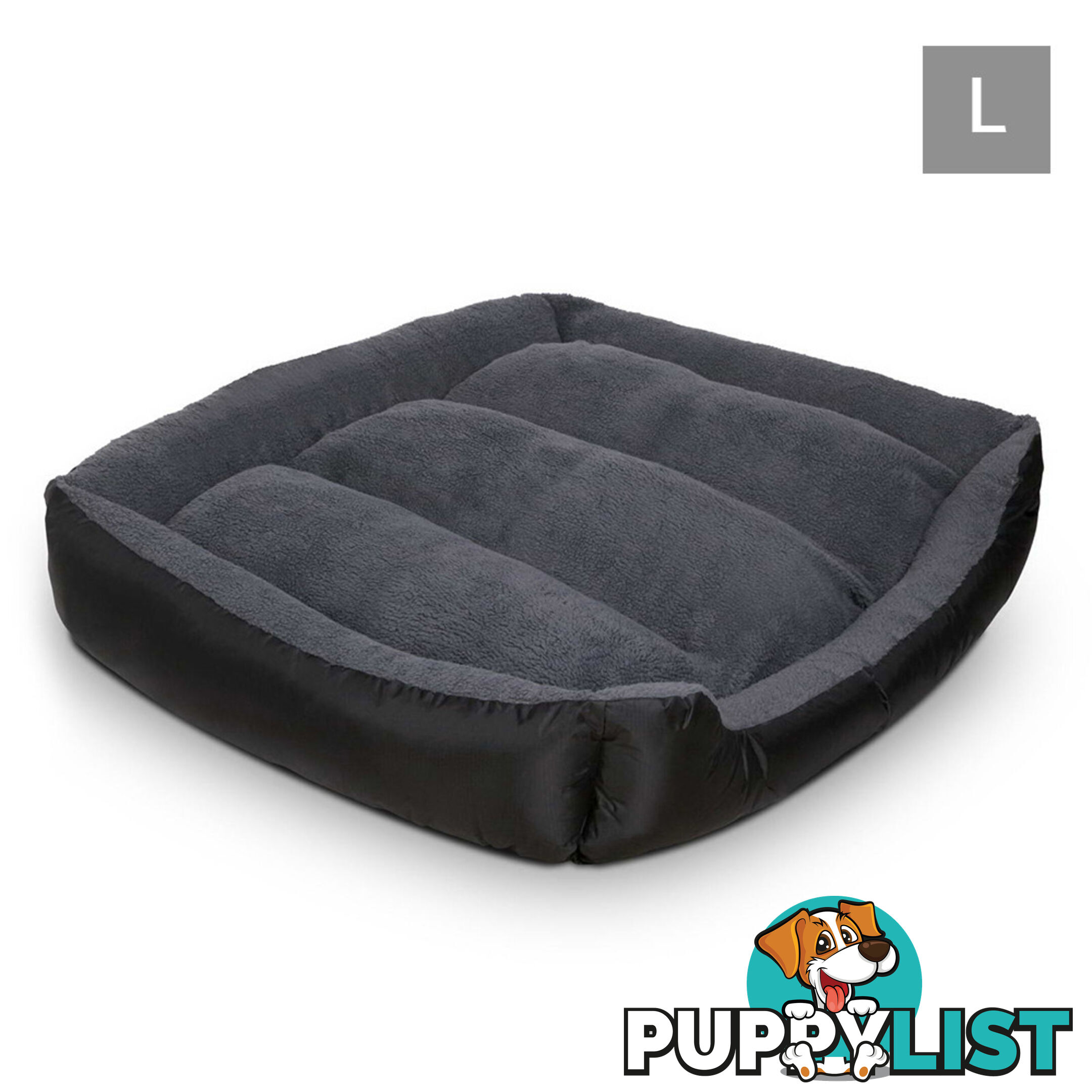 Waterproof Fleece Lined Dog Bed - Small