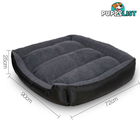 Waterproof Fleece Lined Dog Bed - Small