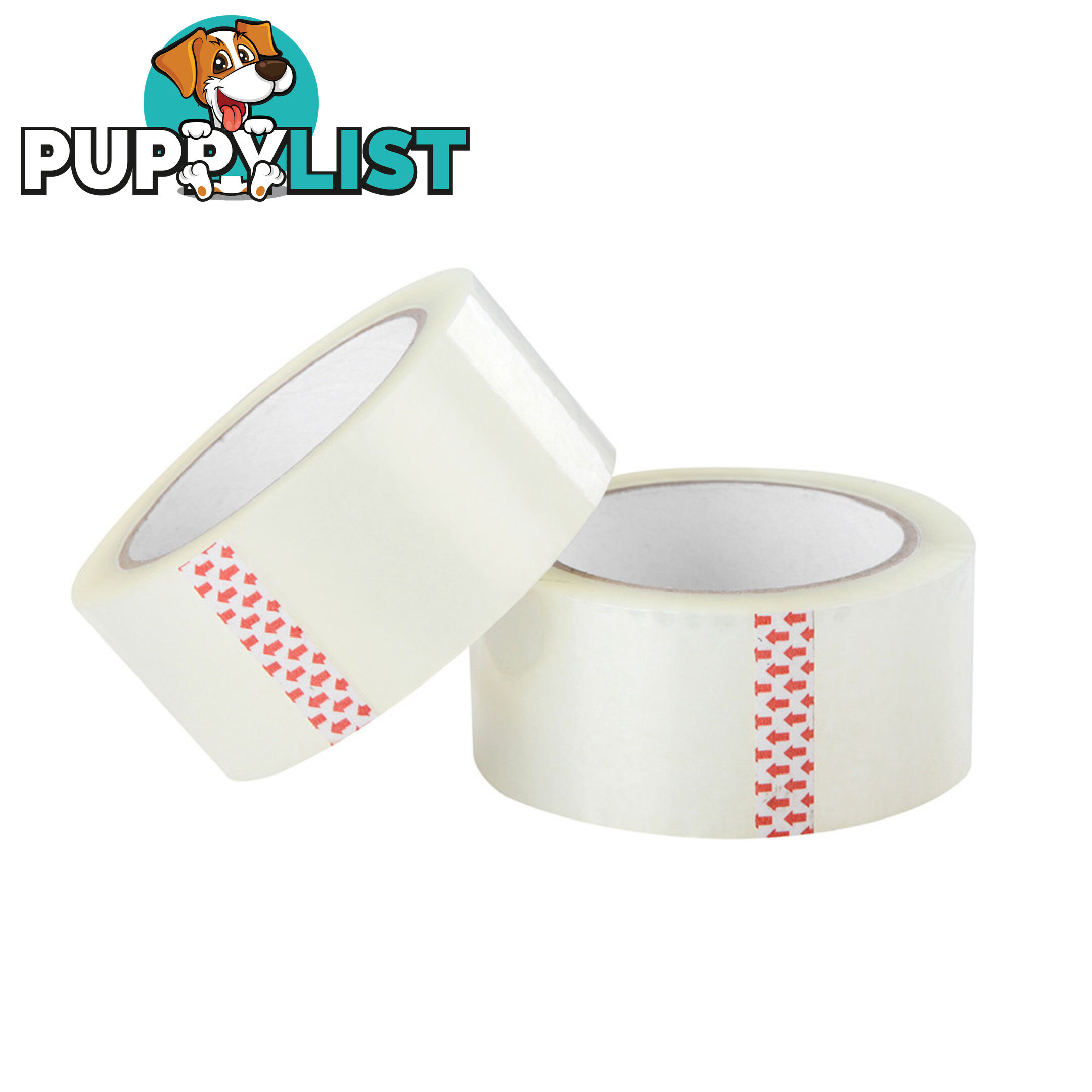 108 Rolls Transparent Packing Tape