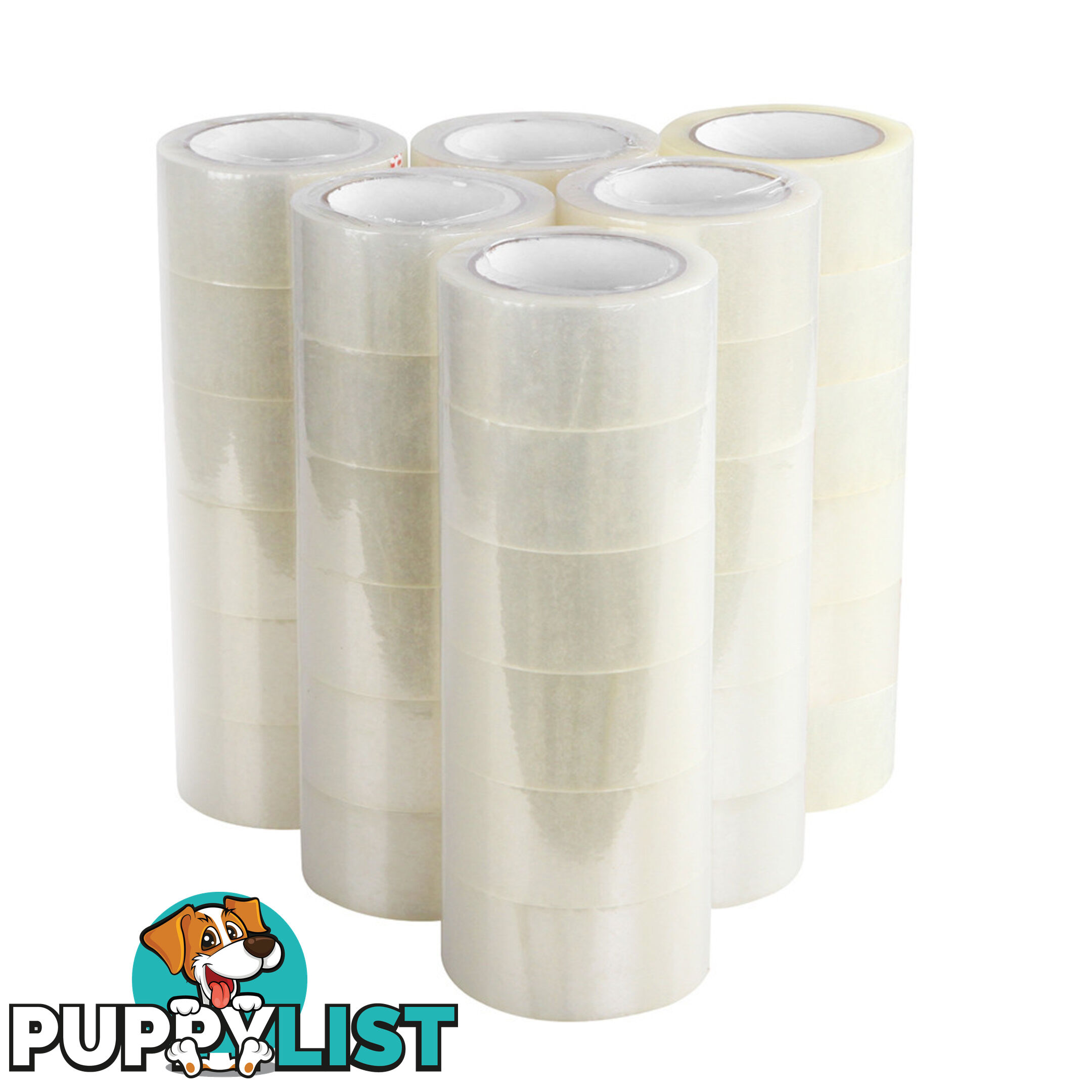 108 Rolls Transparent Packing Tape