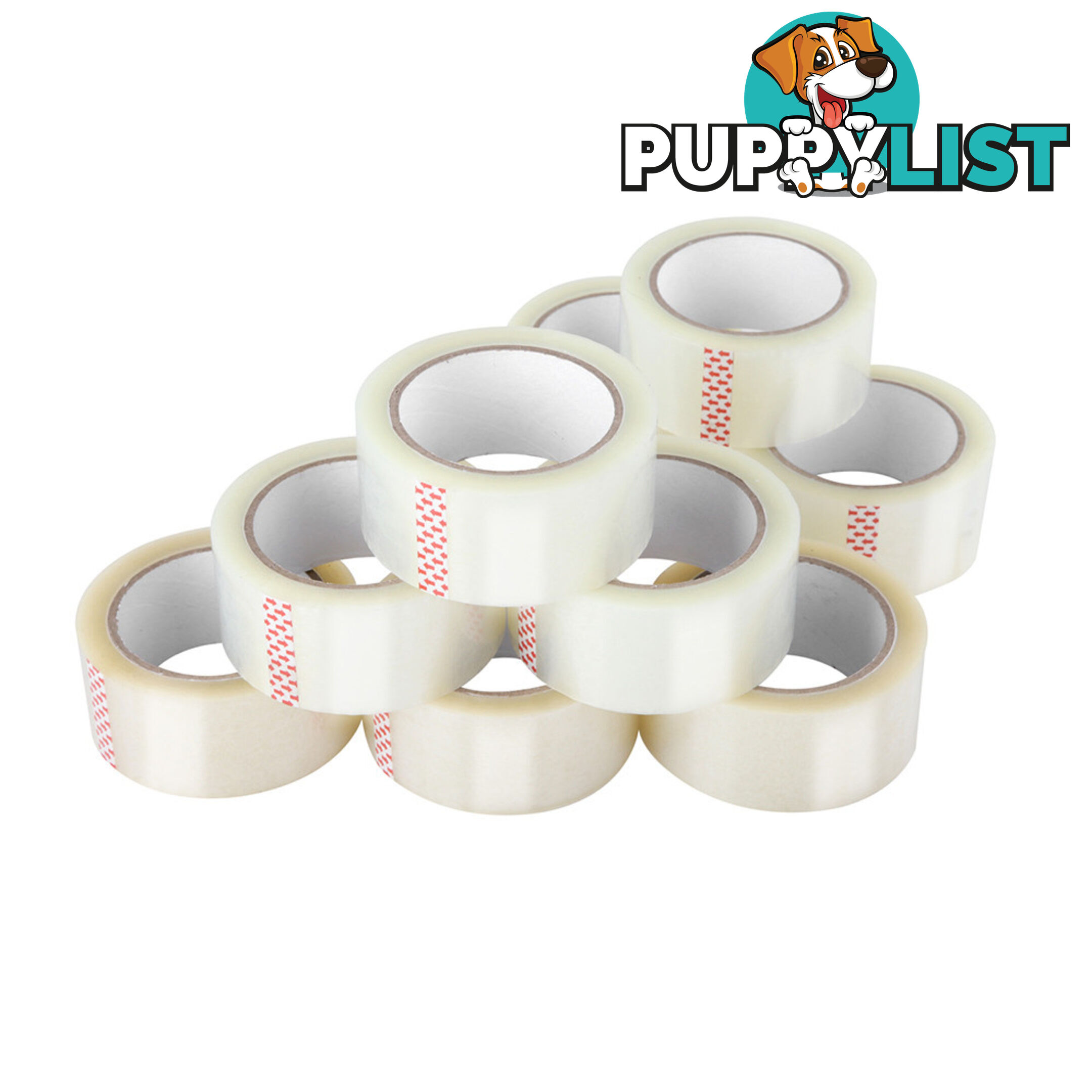 108 Rolls Transparent Packing Tape