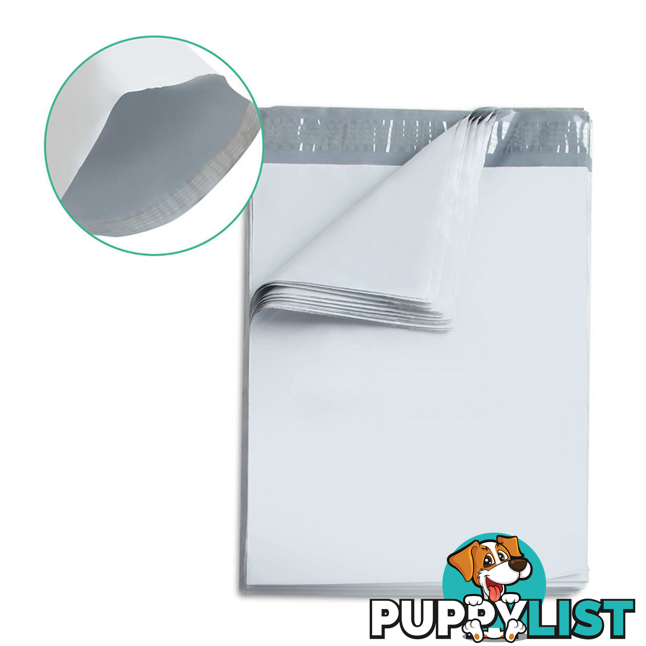 Set of 200 Poly Mailer Bags - 310 x 405mm