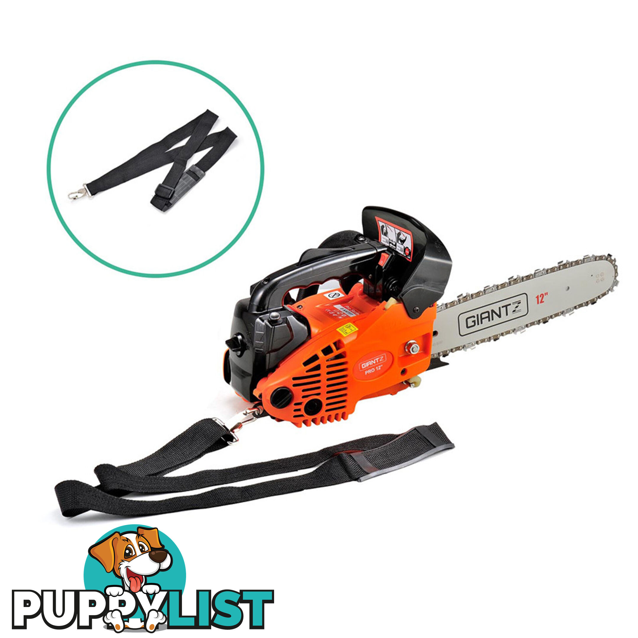 25CC Chainsaw 12 Bar - Red