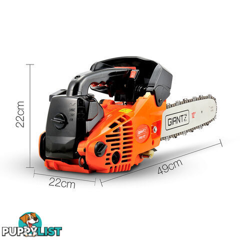 25CC Chainsaw 12 Bar - Red