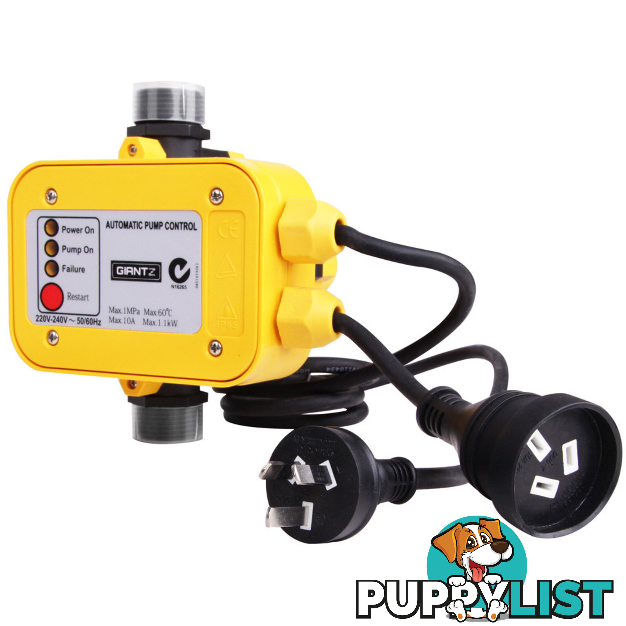 Automatic Pressure Controller Yellow