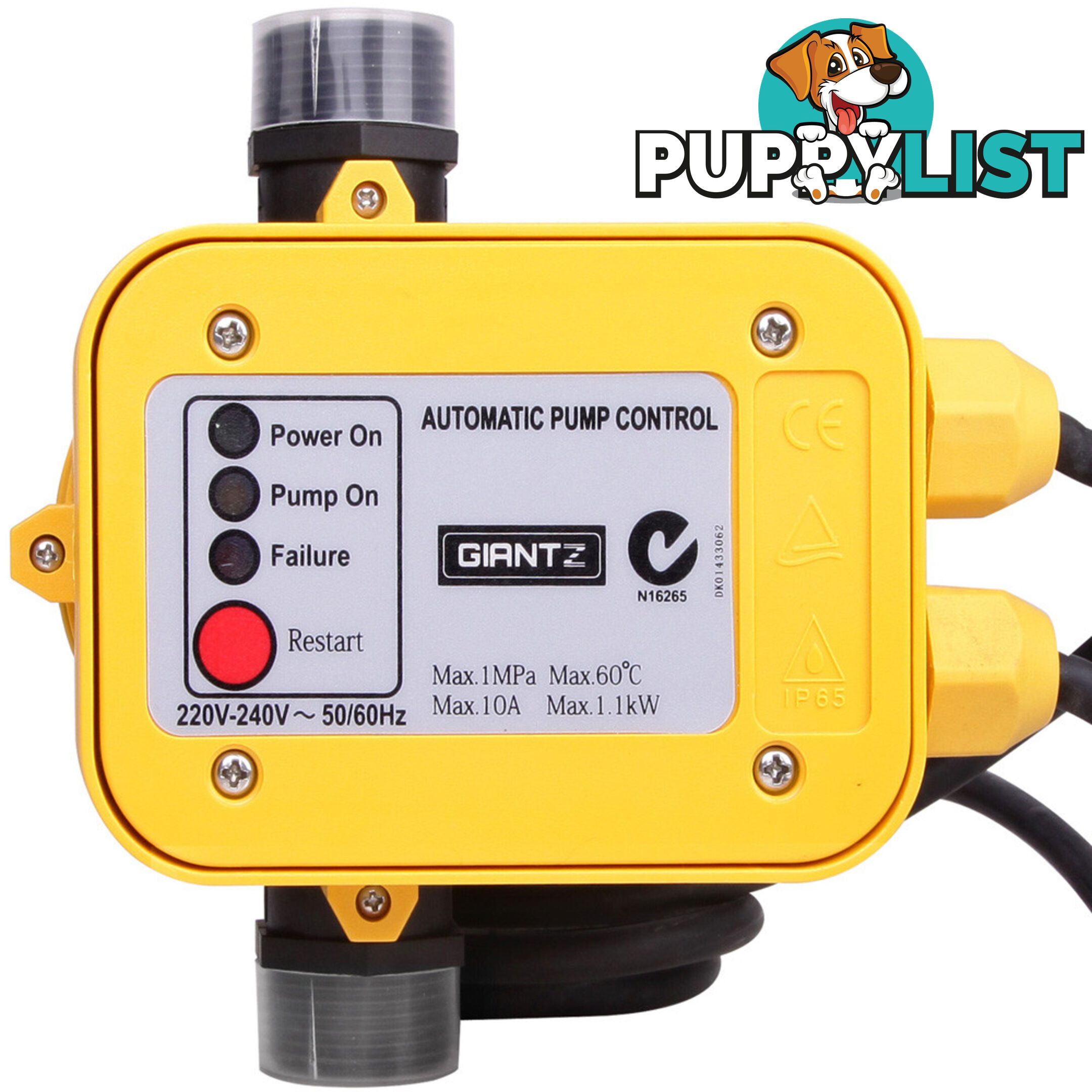 Automatic Pressure Controller Yellow