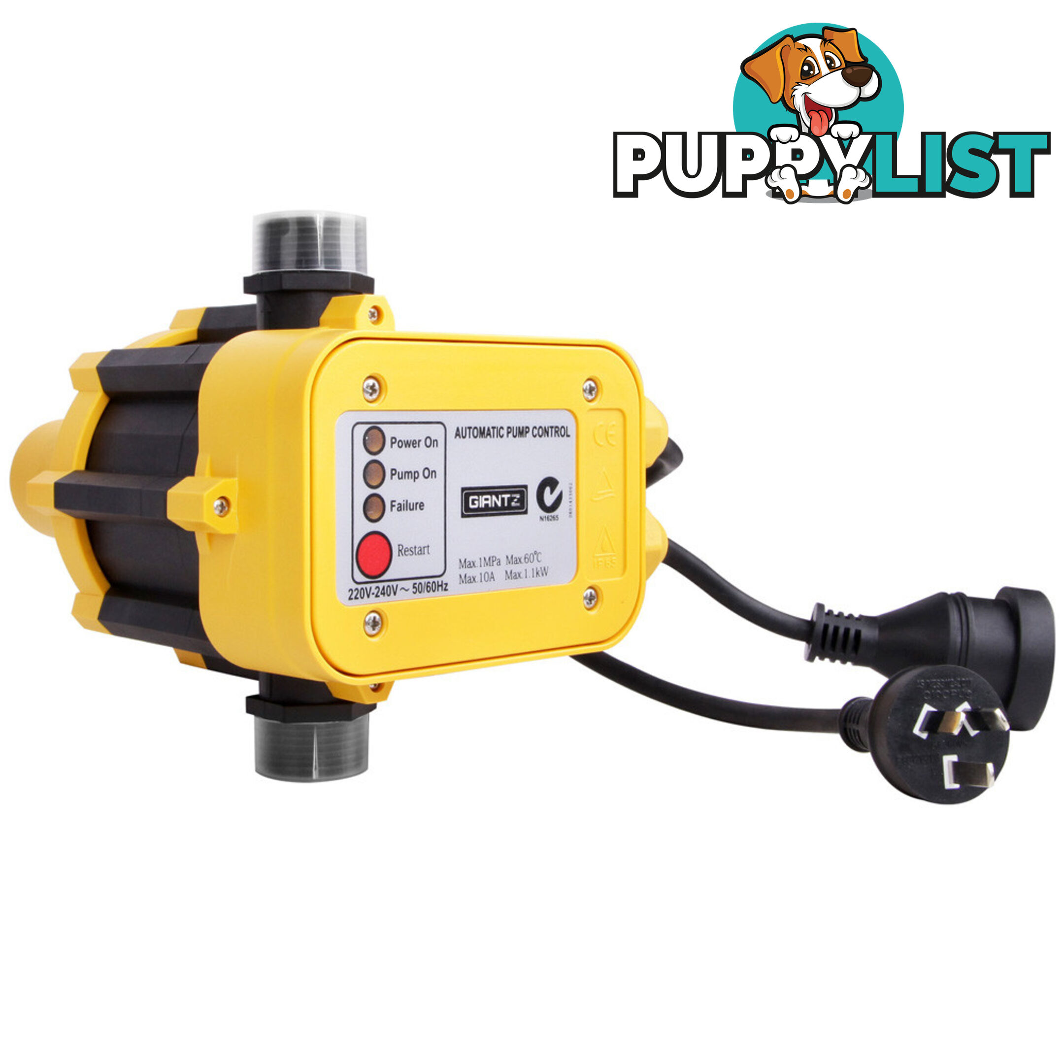 Automatic Pressure Controller Yellow