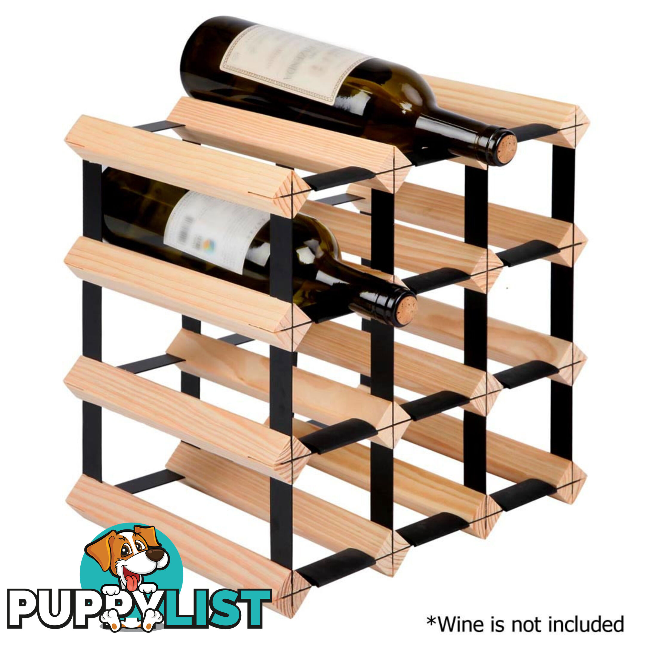 Timber Wine Rack 20 Bottles