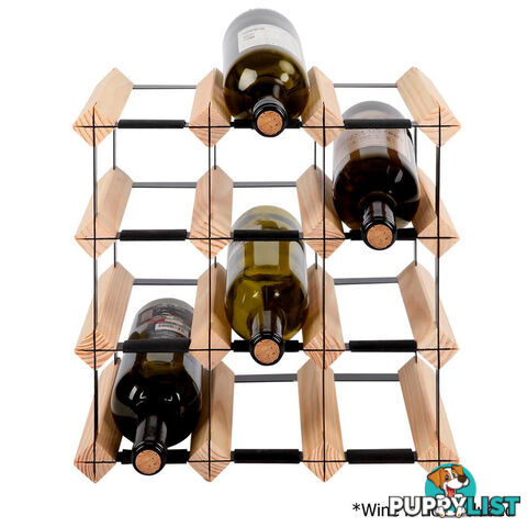 Timber Wine Rack 20 Bottles