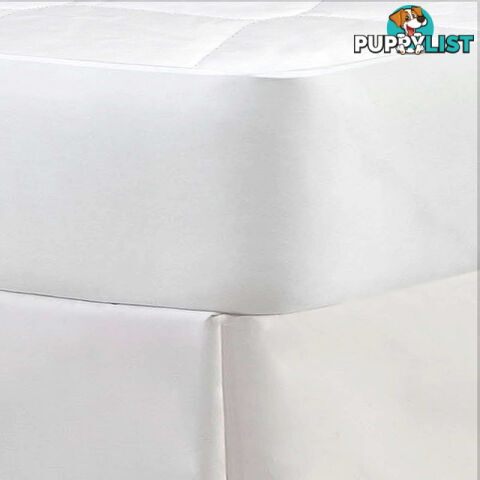 Cotton Cover Mattress Protector  King Single