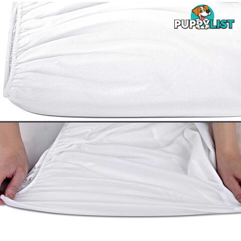 Cotton Cover Mattress Protector  King Single