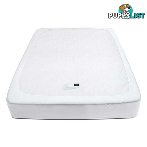 Cotton Cover Mattress Protector  King Single