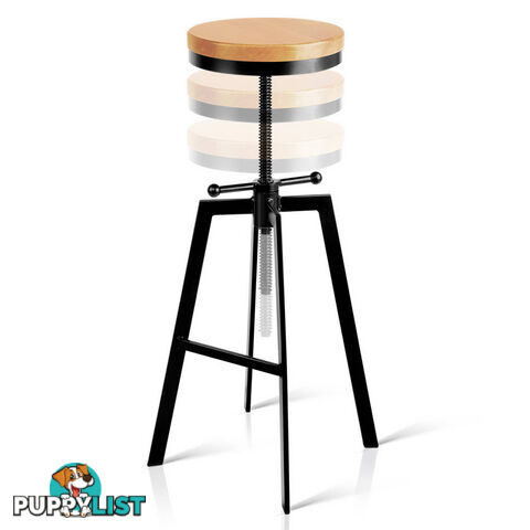 Adjustable Height Industrial Stool