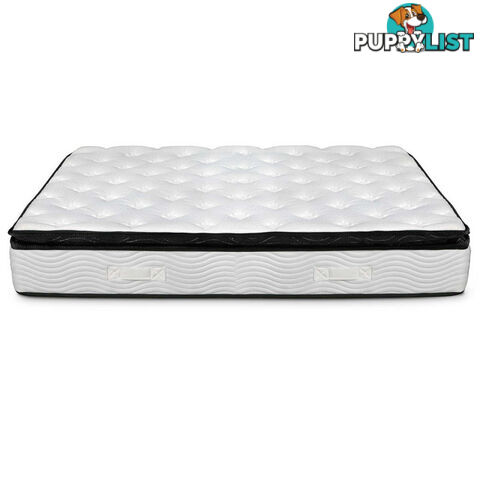 Latex Pillow Top Pocket Spring Mattress Single