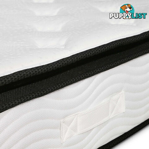 Latex Pillow Top Pocket Spring Mattress Single