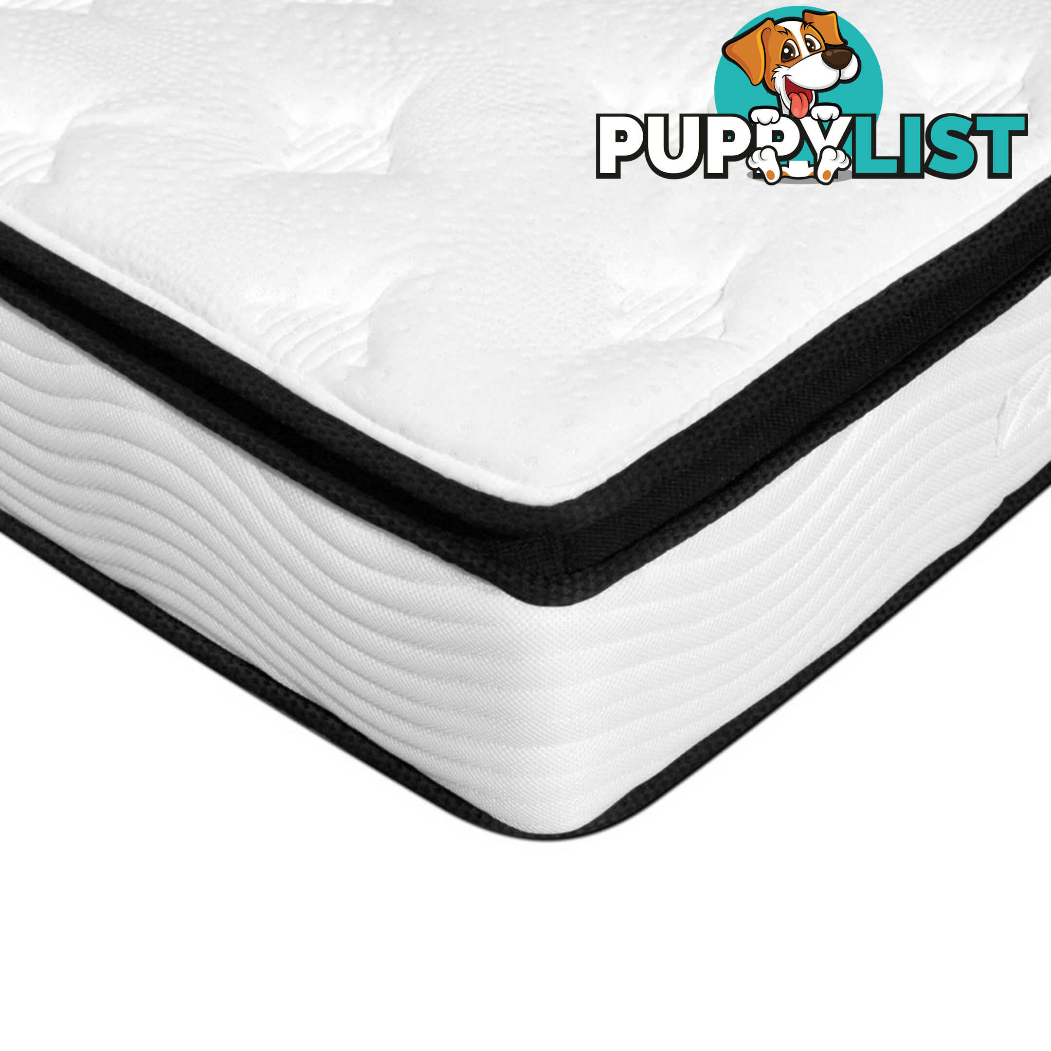 Latex Pillow Top Pocket Spring Mattress Single