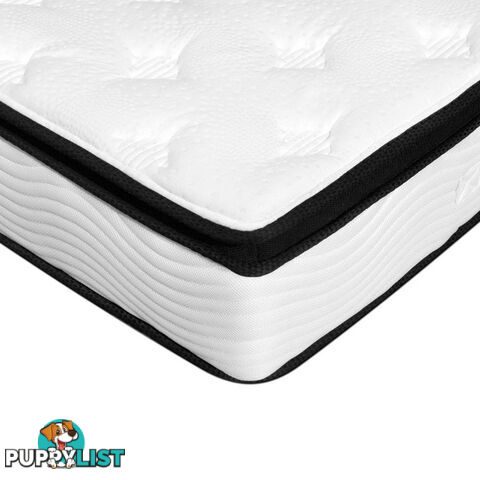 Latex Pillow Top Pocket Spring Mattress Single