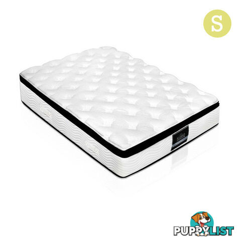 Latex Pillow Top Pocket Spring Mattress Single