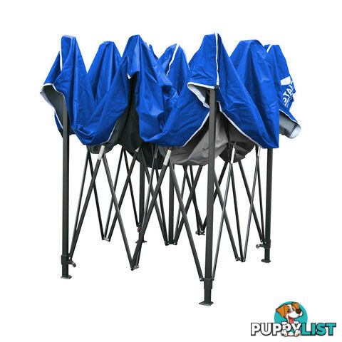 3X3 Pop Up Gazebo - Blue