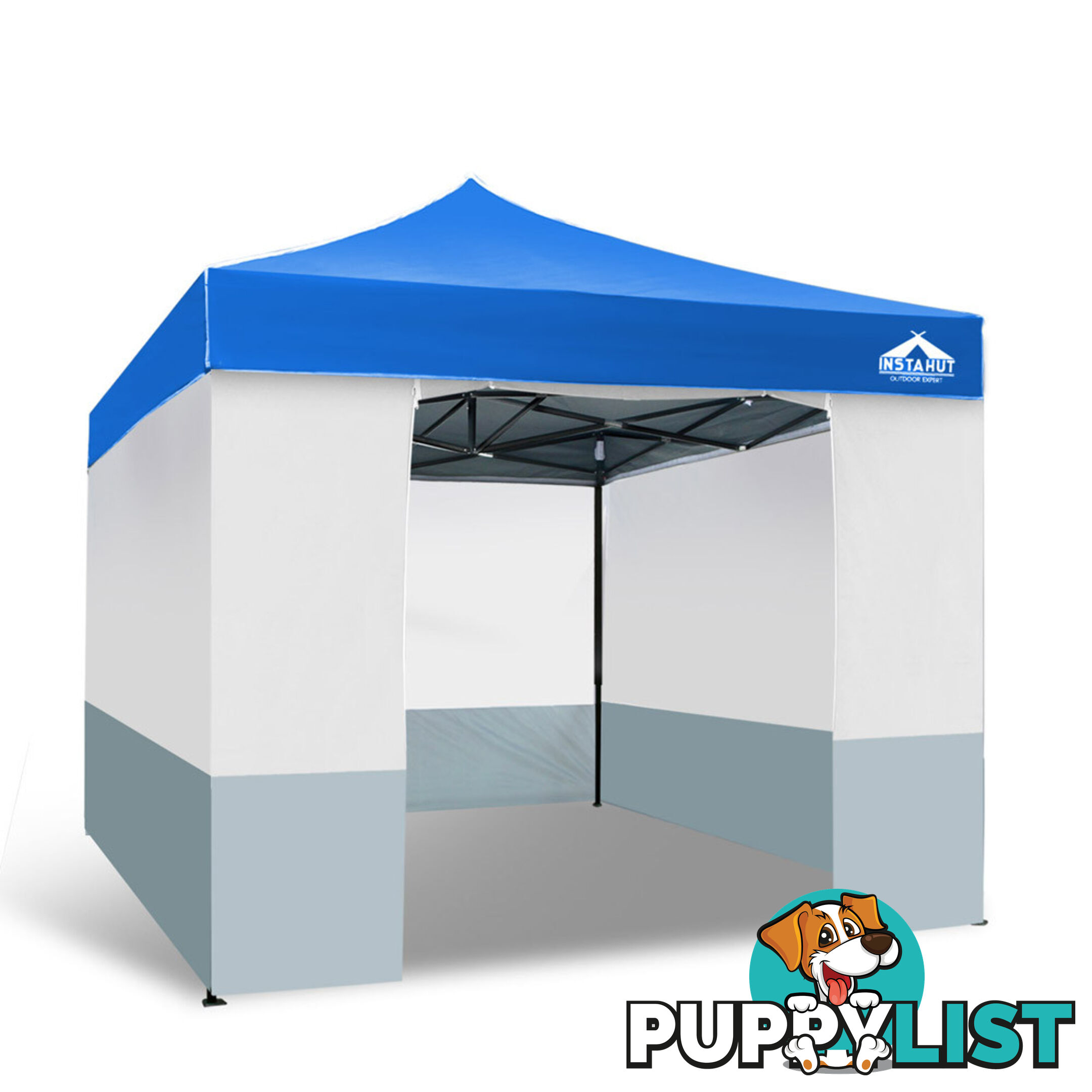 3X3 Pop Up Gazebo - Blue