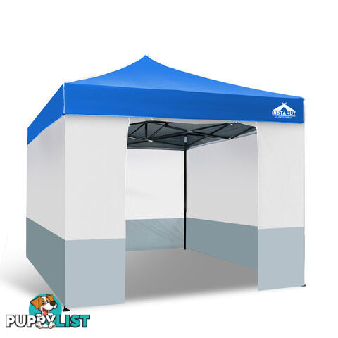 3X3 Pop Up Gazebo - Blue