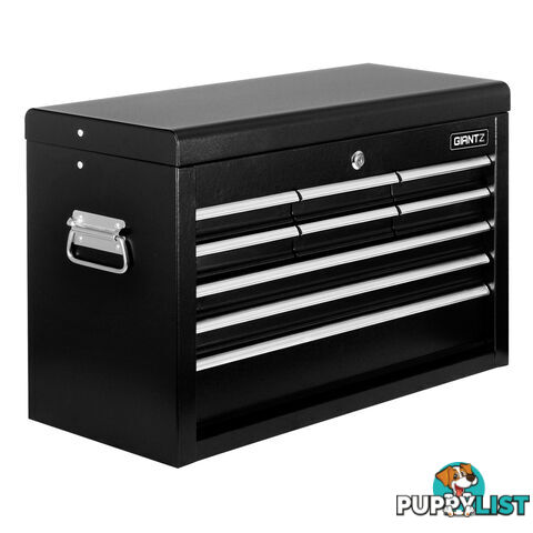 9 Drawers Tool Box Chest Black