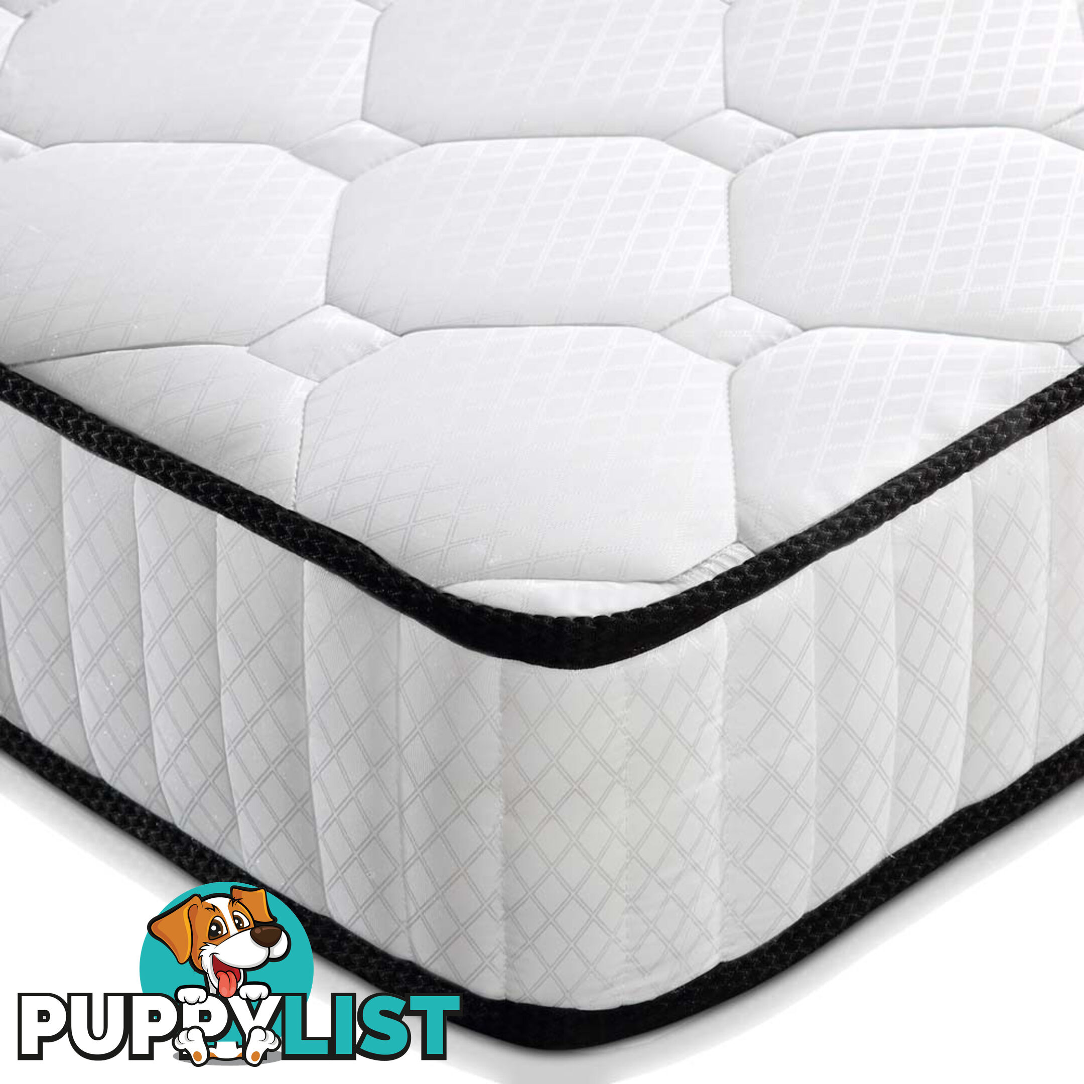 High Density Foam Pocket Spring Mattress 21cm Queen