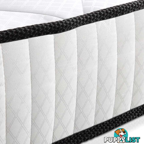 High Density Foam Pocket Spring Mattress 21cm Queen