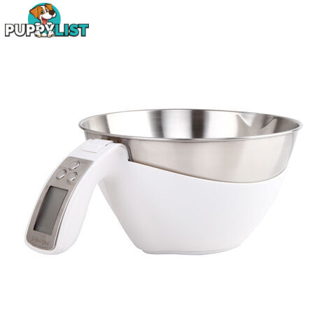 LCD Display Electronic Kitchen Scale Food Measuring Bowl