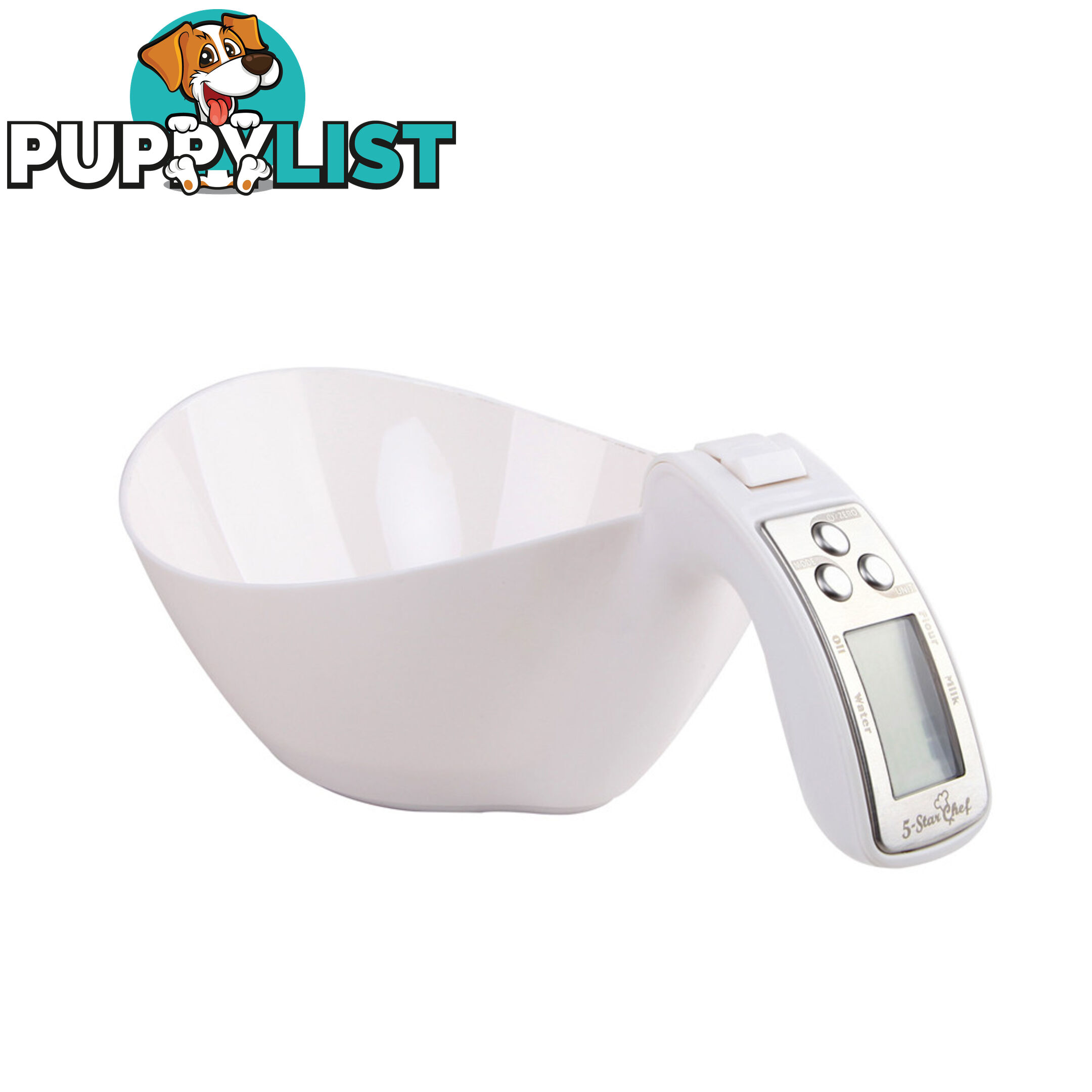 LCD Display Electronic Kitchen Scale Food Measuring Bowl