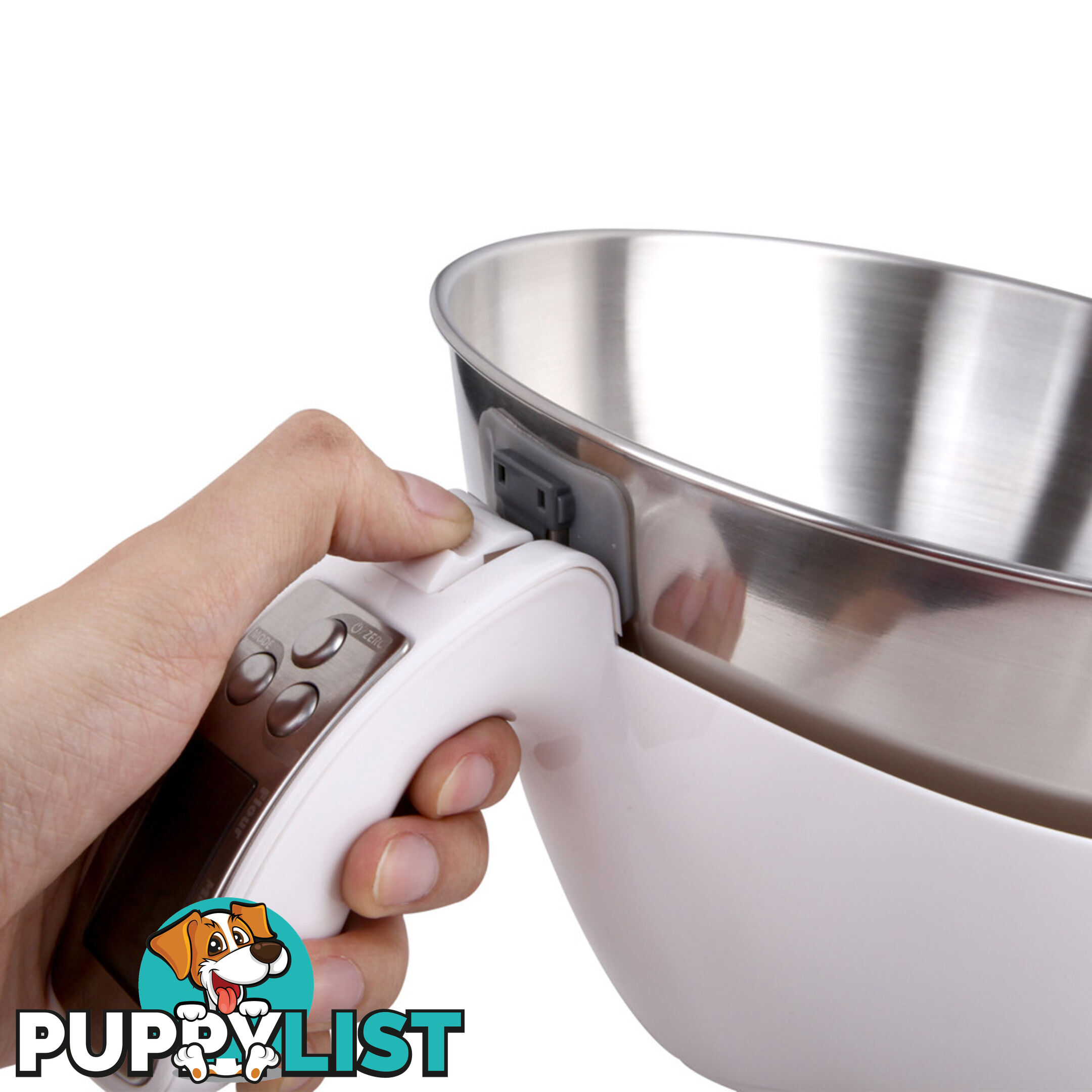 LCD Display Electronic Kitchen Scale Food Measuring Bowl