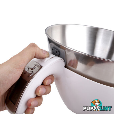 LCD Display Electronic Kitchen Scale Food Measuring Bowl