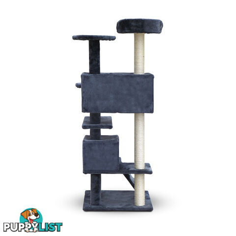 Cat Scratching Post  Tree House Condo 134cm Grey