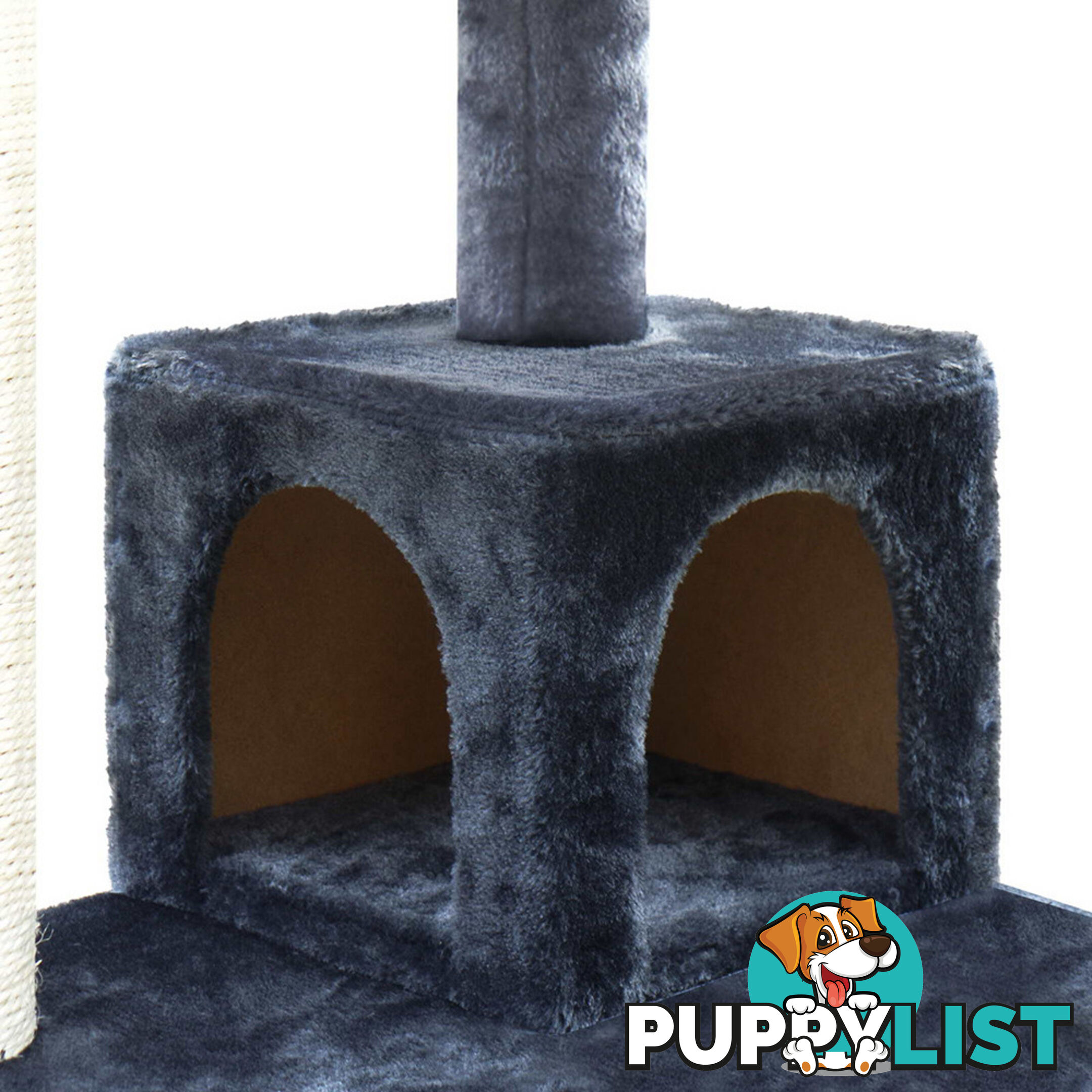 Cat Scratching Post  Tree House Condo 134cm Grey