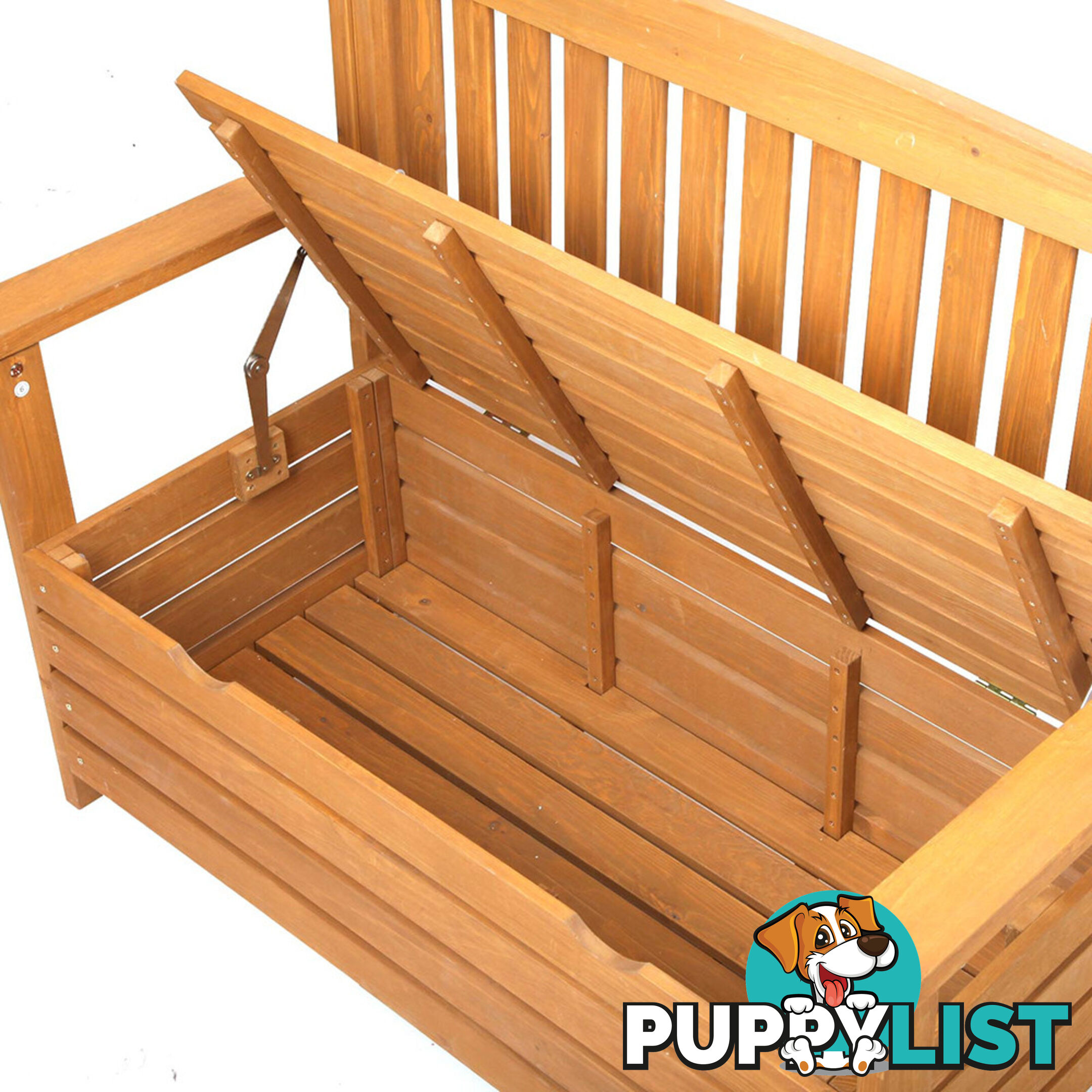 Wooden Pet Hutch with Nesting Box