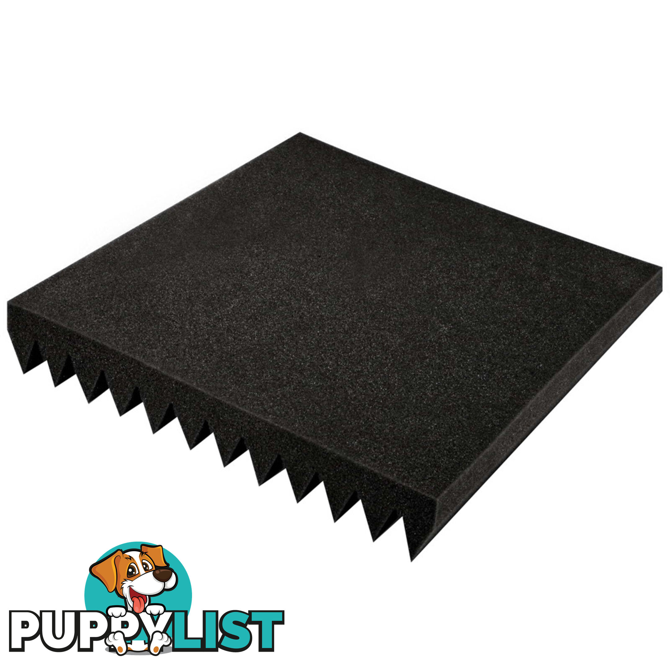 Set of 20 Studio Wedge Acoustic Foam Charcoal 30 x 30cm